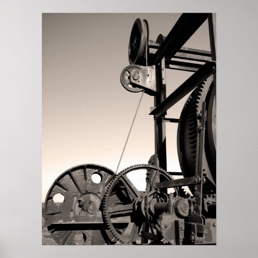 Poster Machines vintages (Devant)