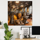 Poster Machinist (Bureau à domicile)