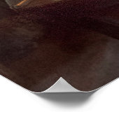 Poster Machiniste - Lathe - A long lathe (Coin)