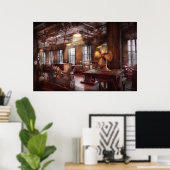 Poster Machiniste - Le fan club (Bureau à domicile)