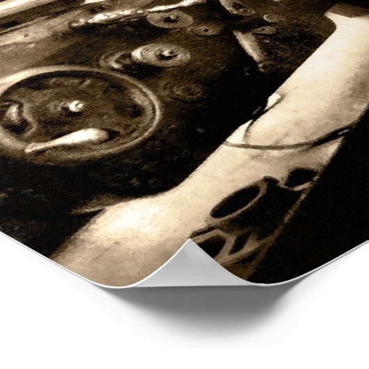 Poster Machiniste - Sécurité d'abord (Coin)