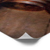 Poster Machiniste - Service d'incendie Lathe (Coin)