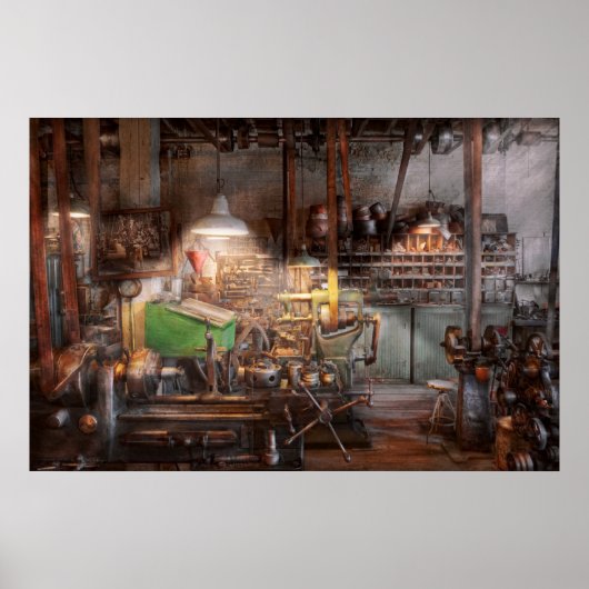 Poster Machiniste - Tout commence avec un Journeyman (Devant)