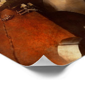 Poster Machiniste - Travail manuel 1904 (Coin)