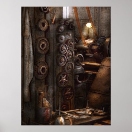 Poster Machiniste - Vous avez du bon matériel là-bas (Devant)