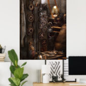Poster Machiniste - Vous avez du bon matériel là-bas (Bureau à domicile)