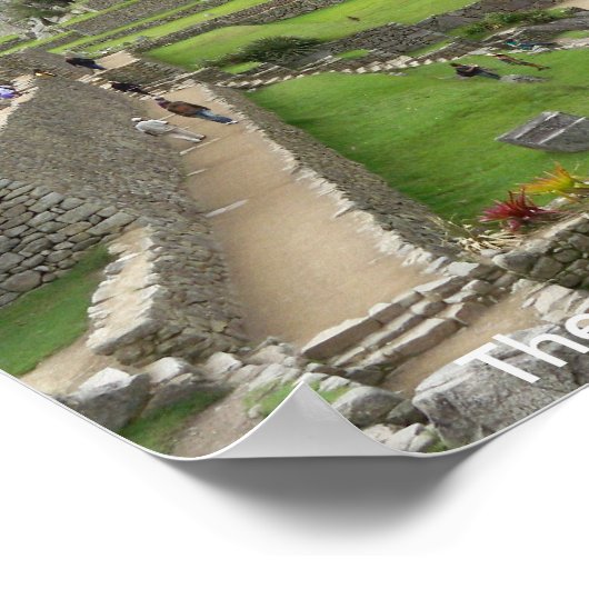 Poster Machu Picchu (Coin)