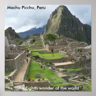 Poster Machu Picchu