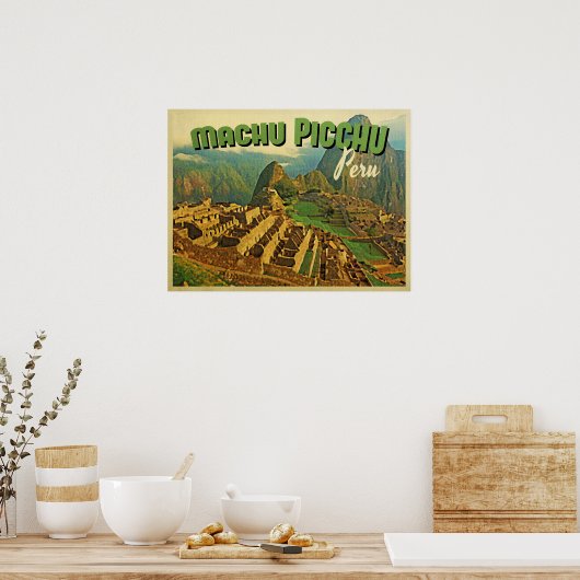 Poster Machu Picchu (Cuisine)