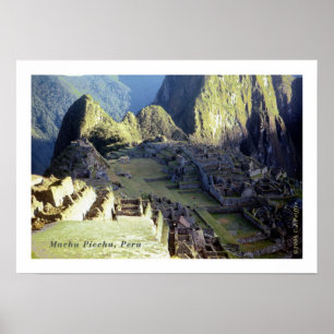 Poster 'Machu Picchu à l'aube'