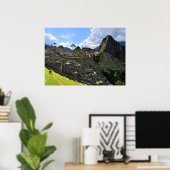 Poster Machu Picchu dans l'après-midi, Pérou (Bureau à domicile)