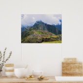 Poster Machu Picchu Overlook, Pérou (Cuisine)