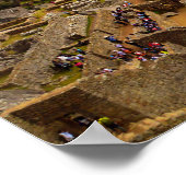 Poster Machu Picchu Overlook, Pérou (Coin)