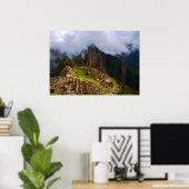 Poster Machu Picchu Overlook, Pérou (Bureau à domicile)