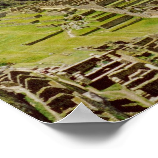 Poster Machu Picchu, Pérou (Coin)