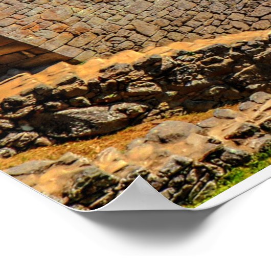 Poster Machu Picchu - Pérou (Coin)