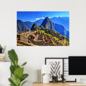 Poster Machu Picchu - Pérou (Bureau à domicile)