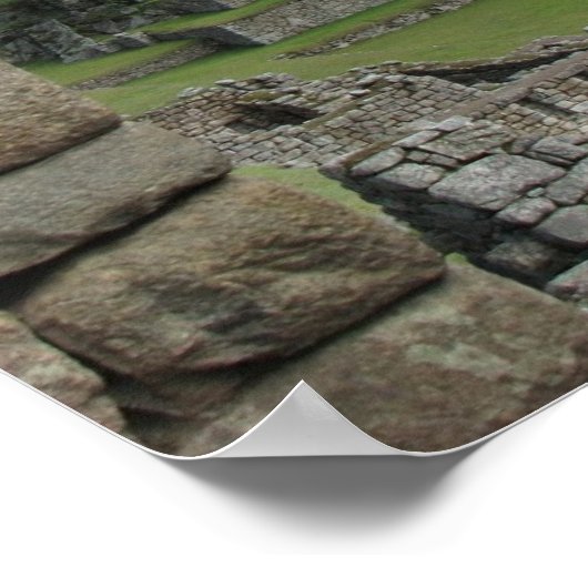 Poster Machu Picchu, Pérou (Coin)