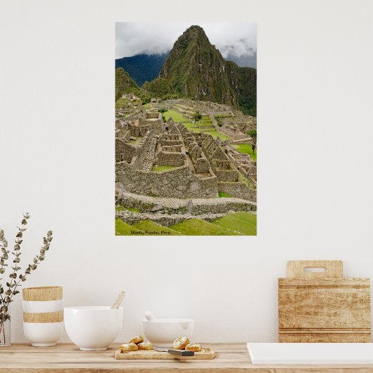 Poster Machu Picchu, Pérou (Cuisine)