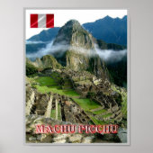 Poster Machu Picchu - Pérou - (Devant)