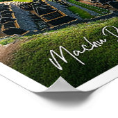 Poster Machu Picchu Pérou est le magnifique lieu touristi (Coin)