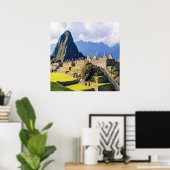 Poster MACHU PICCHU - Pérou - voir (Bureau à domicile)