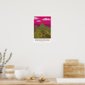 Poster Machu Picchu Pérou Voyage Art Retro (Cuisine)
