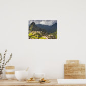 Poster Machu Picchu, ruines anciennes, monde UNESCO 4 (Cuisine)