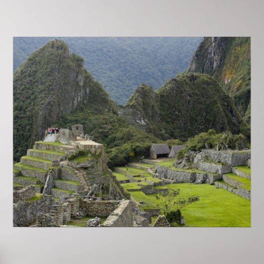 Poster Machu Picchu, ruines de la ville Inca, Pérou. 2 (Devant)
