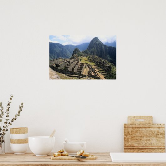 Poster Machu Pichu (Cuisine)