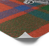 Poster MacIntosh Tartan & Badge (Coin)