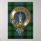 Poster MacKay Tartan & Badge (Devant)