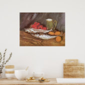 Poster Mackerels, Lemons and Tomatoes by Vincent van Gogh (Cuisine)