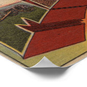 Poster Mackinac, Michigan - Scènes de grandes lettres (Coin)