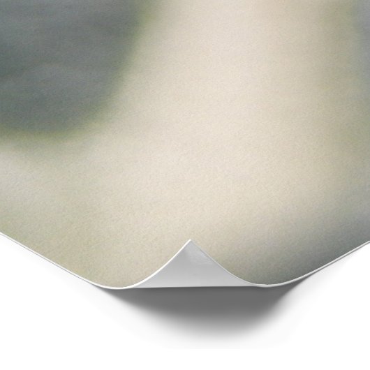 Poster Macro Cricket vert (Coin)