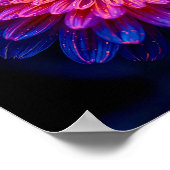 Poster Macro Crystalline Cascade (Coin)