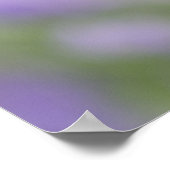 Poster Macro image de fleurs de lavande avec très (Coin)