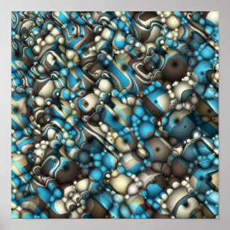 Poster Macro Shapes Abstract