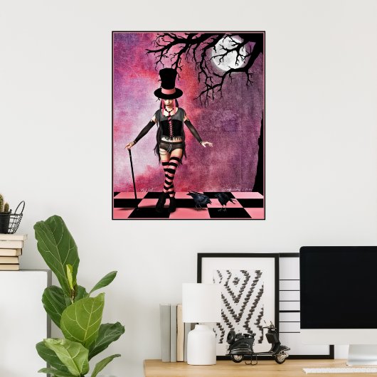 Poster Mad Casquette (Bureau à domicile)