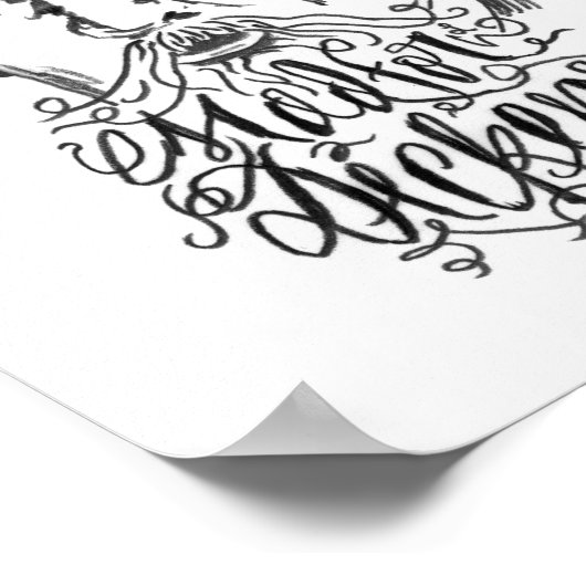 Poster Mad For Dickens - James Victore Imprimer (Coin)