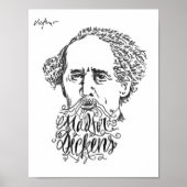 Poster Mad For Dickens - James Victore Imprimer (Devant)