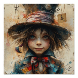 Poster Mad Hatter : Fables Casquettes et Frolites