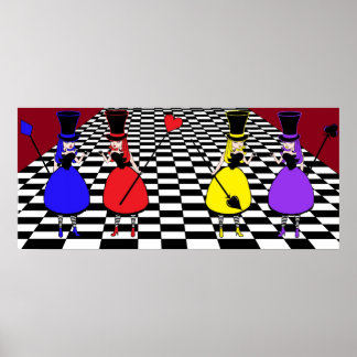 Poster Mad Hatter Ladies in Waiting