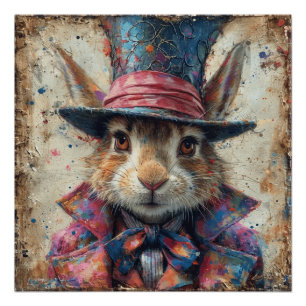 Poster Mad Hatter : Les Contes De L'Heure Du Thé Du Boudd