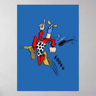 Poster Mad Magazine Capitaine Klutz Sticker