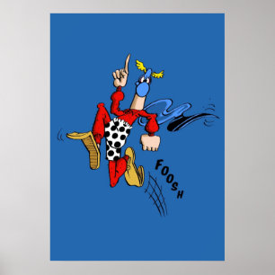 Poster Mad Magazine Capitaine Klutz Sticker