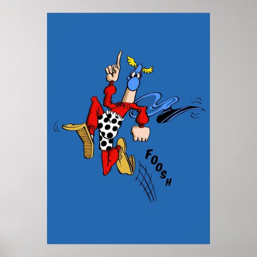 Poster Mad Magazine Capitaine Klutz Sticker (Devant)