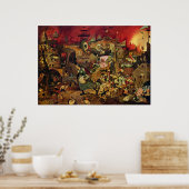 Poster Mad Meg de Pieter Bruegel (Dulle Griet) (1563) (Cuisine)