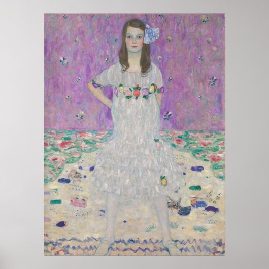 Poster Mäda Primavesi — Gustav Klimt (1912-13) (Devant)