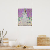 Poster Mada Primavesi par Gustav Klimt Girl en violet (Cuisine)